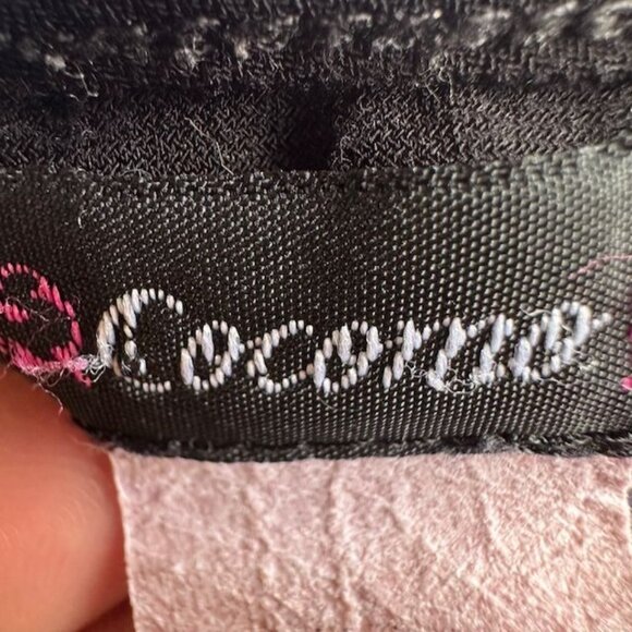 Cocomo Women's Boho Print Overlay Poncho Top With Inner Black Tank  XL - Picture 3 of 6